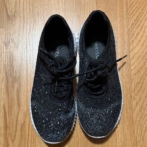 Weissman Sparkle Hip Hop Glitter dance Shoes size 3